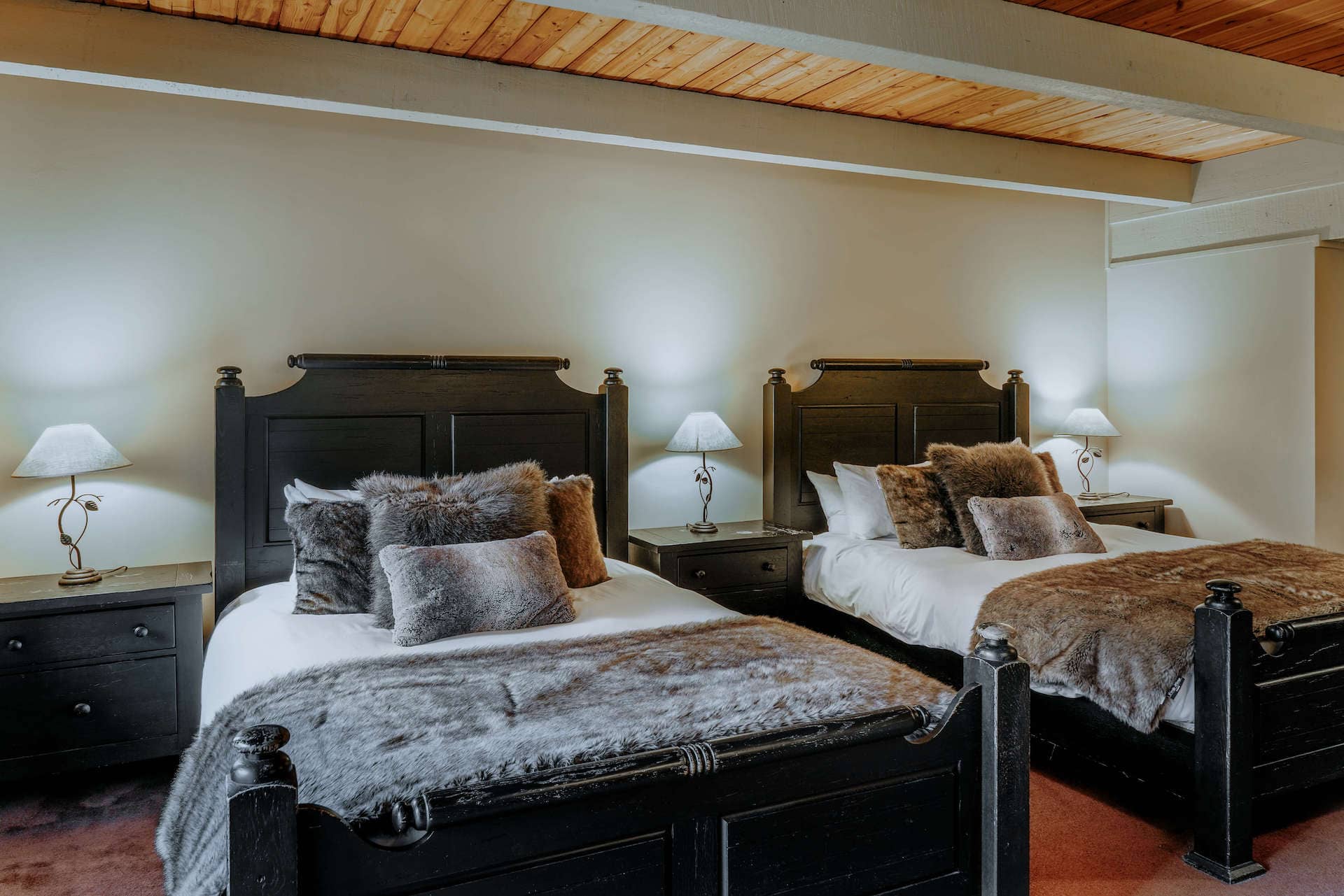 Beaverhead Condo Bedroom | Vacation Rentals at Big Sky Resort
