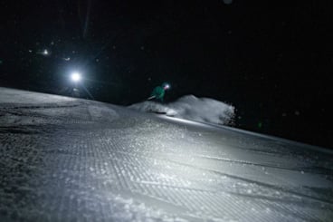 Headlamp Night Skiing Private Experience