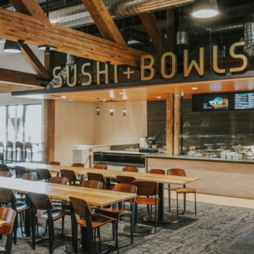 Sushi + Bowls in Vista Hall | Big Sky Resort Dining